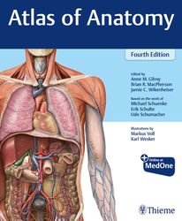 atlas of anatomy 4th edition by anne m gilroy