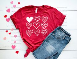 valentine's nine hearts , valentine digital cutting file ,vector design ,vector , cut file , svg , eps , studio ,
