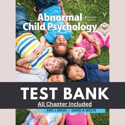 abnormal child psychology 7th edition mash test bank