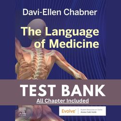 language of medicine 12th edition chabner test bank