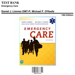 emergency care 14th edition daniel limmer | 9780135379134