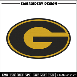 grambling state logo embroidery design, ncaa embroidery, sport embroidery, logo sport embroidery,embroidery design