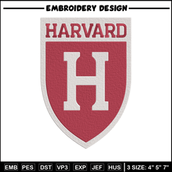 harvard university logo embroidery design, ncaa embroidery, embroidery design, logo sport embroiderysport embroidery