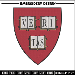 harvard university logo embroidery design, ncaa embroidery, sport embroidery,logo sport embroidery,embroidery design