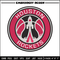 houston rockets logo embroidery design, nba embroidery, sport embroidery,embroidery design, logo sport embroidery.