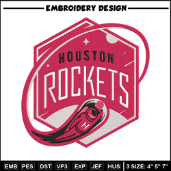 houston rockets logo embroidery design, nba embroidery, sport embroidery,embroidery design, logo sport embroidery