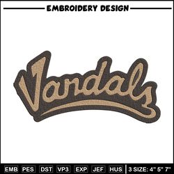 idaho vandals logo embroidery design, ncaa embroidery, embroidery design, logo sport embroidery, sport embroidery