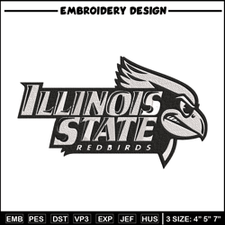 illinois state logo embroidery design, ncaa embroidery,sport embroidery,logo sport embroidery,embroidery design