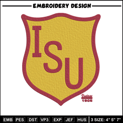 iowa state logo embroidery design,ncaa embroidery, sport embroidery,logo sport embroidery,embroidery design