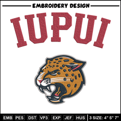 iupui jaguars logo embroidery design,ncaa embroidery,embroidery design,logo sport embroidery, sport embroidery