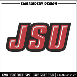 jackson state logo embroidery design, sport embroidery, logo sport embroidery, embroidery design, ncaa embroidery