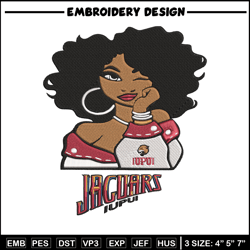 jacksonville jaguars girl embroidery design, ncaa embroidery, sport embroidery, logo sport embroidery, embroidery design