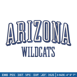 arizona wildcats logo embroidery design, ncaa embroidery, embroidery design,logo sport embroidery,sport embroidery