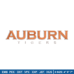 auburn tigers logo embroidery design, ncaa embroidery, embroidery design, logo sport embroidery, sport embroidery