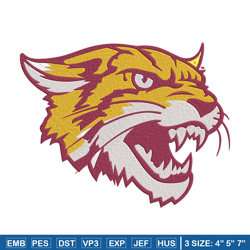 bethune cookman logo embroidery design, ncaa embroidery, sport embroidery,logo sport embroidery,embroidery design.