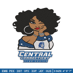 blue devils girl embroidery design, ncaa embroidery, embroidery design, logo sport embroidery,sport embroidery