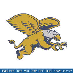 canisius college mascot embroidery design, ncaa embroidery, sport embroidery,logo sport embroidery, embroidery design