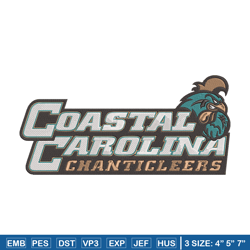 chanticleers logo embroidery design, ncaa embroidery, sport embroidery, logo sport embroidery, embroidery design