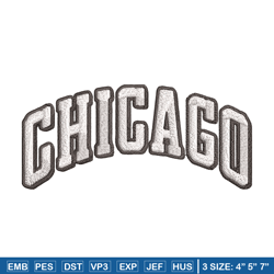 chicago bulls logo embroidery design, nba embroidery, sport embroidery, embroidery design, logo sport embroidery