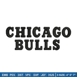 chicago bulls logo embroidery design,nba embroidery, sport embroidery, embroidery design, logo sport embroidery