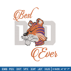 clemson tigers poster embroidery design, ncaa embroidery, sport embroidery, embroidery design,logo sport embroidery
