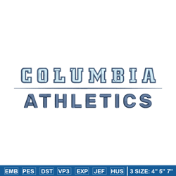 columbia lions logo embroidery design, sport embroidery, logo sport embroidery, embroidery design,ncaa embroidery