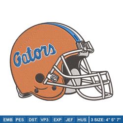 florida gators helmet embroidery design, ncaa embroidery, sport embroidery,logo sport embroidery,embroidery design