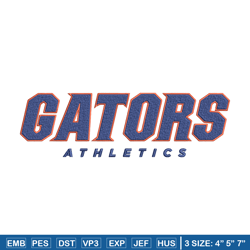 florida gators logo embroidery design, ncaa embroidery, embroidery design, logo sport embroidery, sport embroidery