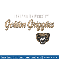 golden grizzlies logo embroidery design, sport embroidery, logo sport embroidery,embroidery design, ncaa embroidery