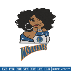 golden state warriors girl embroidery design, nba embroidery,sport embroidery, embroidery design,logo sport embroidery