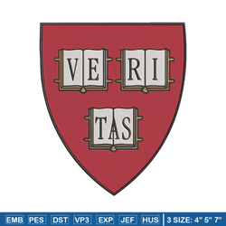 harvard university logo embroidery design, ncaa embroidery, sport embroidery,logo sport embroidery,embroidery design