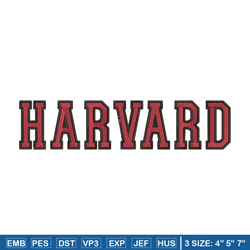 harvard university logo embroidery design, sport embroidery, logo sport embroidery, embroidery design,ncaa embroidery