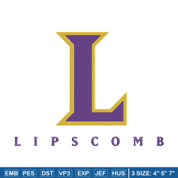 lipscomb bisons logo embroidery design,ncaa embroidery,embroidery design, logo sport embroidery, sport embroidery.