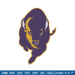 lipscomb bisons mascot embroidery design, ncaa embroidery, embroidery design, logo sport embroidery, sport embroidery