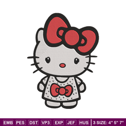 hello kitty cute embroidery design,hello kitty embroidery,embroidery file,anime embroidery,anime shirt, digital download