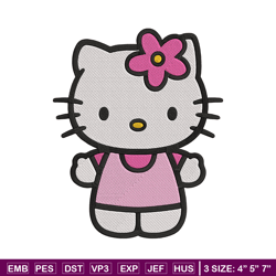 hello kitty embroidery design, hello kitty embroidery, embroidery file, anime embroidery, anime shirt, digital download.