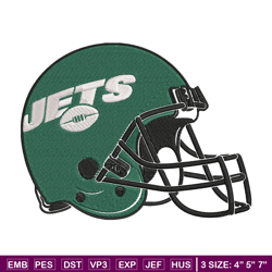 helmet new york jets embroidery design, jets embroidery, nfl embroidery, logo sport embroidery, embroidery design.