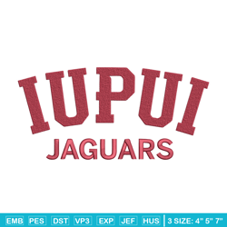 iupui jaguars logo embroidery design,ncaa embroidery, embroidery design, logo sport embroidery, sport embroidery.