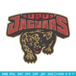 iupui jaguars logo embroidery design,ncaa embroidery,embroidery design,logo sport embroidery,sport embroidery.