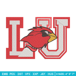 lamar university logo embroidery design, ncaa embroidery, sport embroidery, embroidery design ,logo sport embroidery.