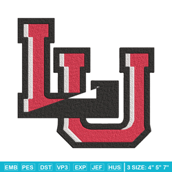 lamar university logo embroidery design, ncaa embroidery, sport embroidery, logo sport embroidery, embroidery design