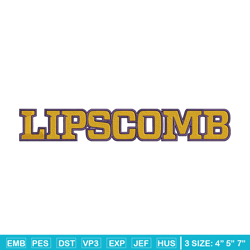 lipscomb bisons logo embroidery design, ncaa embroidery,embroidery design,logo sport embroidery, sport embroidery.