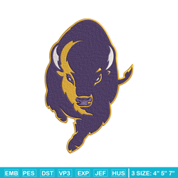 lipscomb bisons mascot embroidery design, ncaa embroidery, embroidery design, logo sport embroidery, sport embroidery