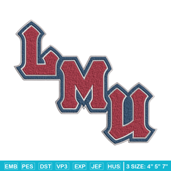 lmulions logo embroidery design, ncaa embroidery, sport embroidery, logo sport embroidery, embroidery design