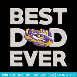 louisiana state poster embroidery design, ncaa embroidery, sport embroidery, embroidery design,logo sport embroidery