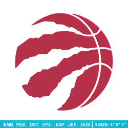 toronto raptors logo embroidery design, nba embroidery, sport embroidery, embroidery design, logo sport embroidery