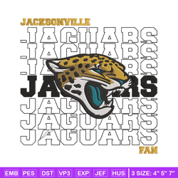 jacksonville jaguars embroidery design, jaguars embroidery, nfl embroidery, logo sport embroidery, embroidery design.