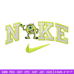 nike x mike embroidery design, disney embroidery, nike design, embroidery shirt, embroidery file, digital download