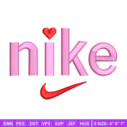 nike x pink embroidery design, nike embroidery, nike design, embroidery shirt, embroidery file, digital download