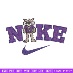 northwestern wildcats embroidery design, ncaa embroidery, nike design, embroidery file,embroidery shirt,digital download